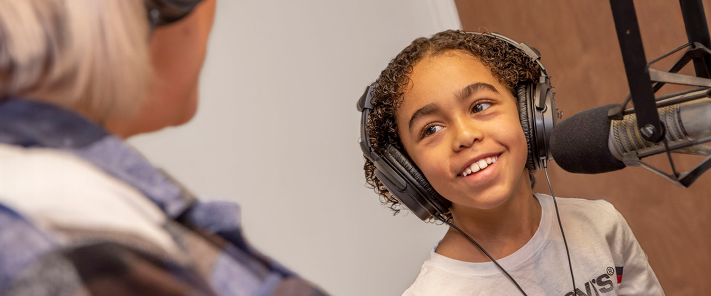 child at baystate health foundation radiothon