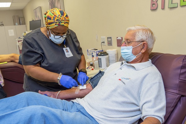 Inspired By Her Brother Janet Overcame Her Fear of Donating Blood