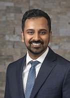 Formal portrait of Dr Ashish Bosukonda