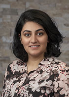 Formal portrait of Dr Nida Zaheer