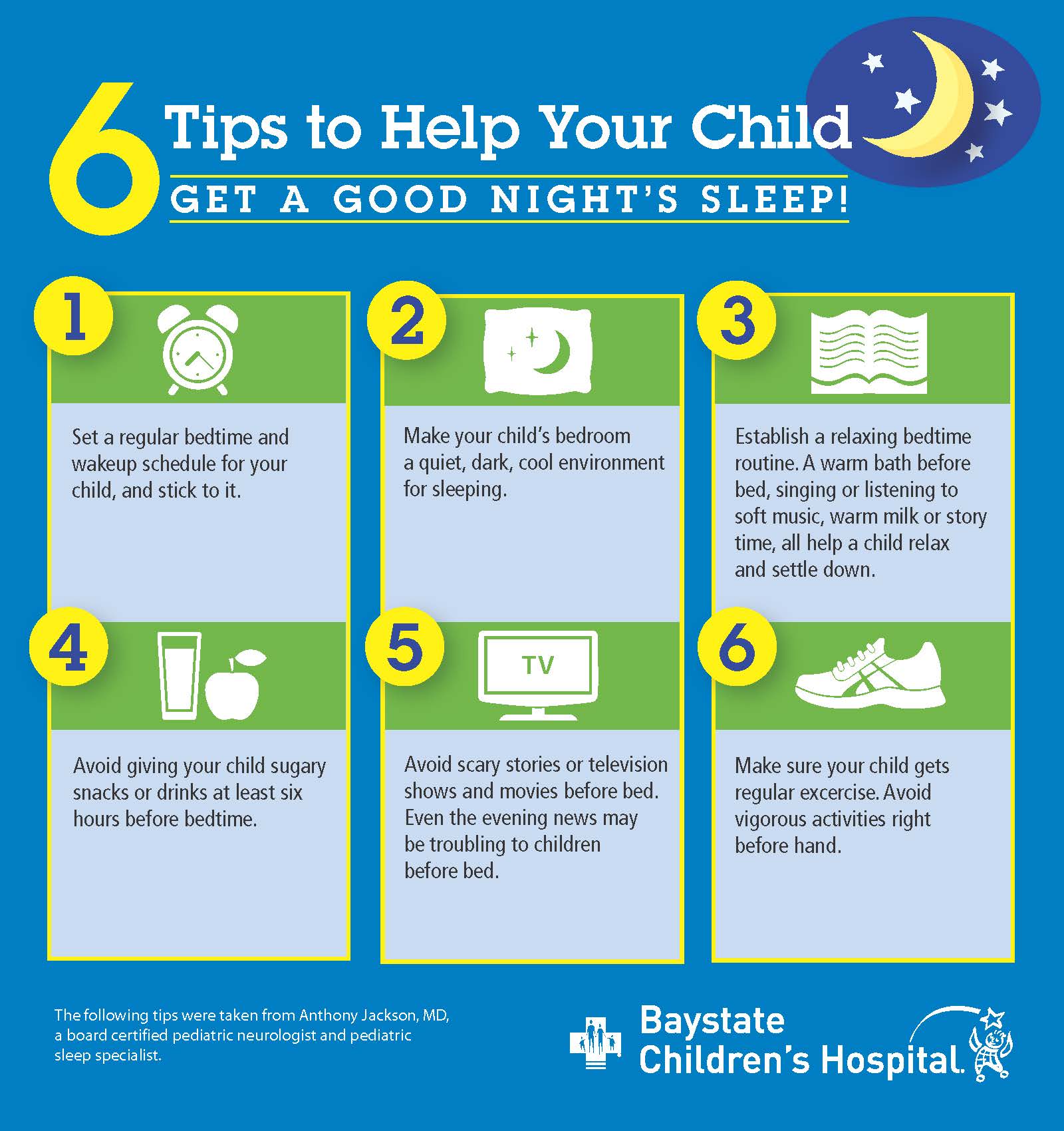 How to help your child sleep better