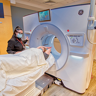 ct scanner at baystate medical center